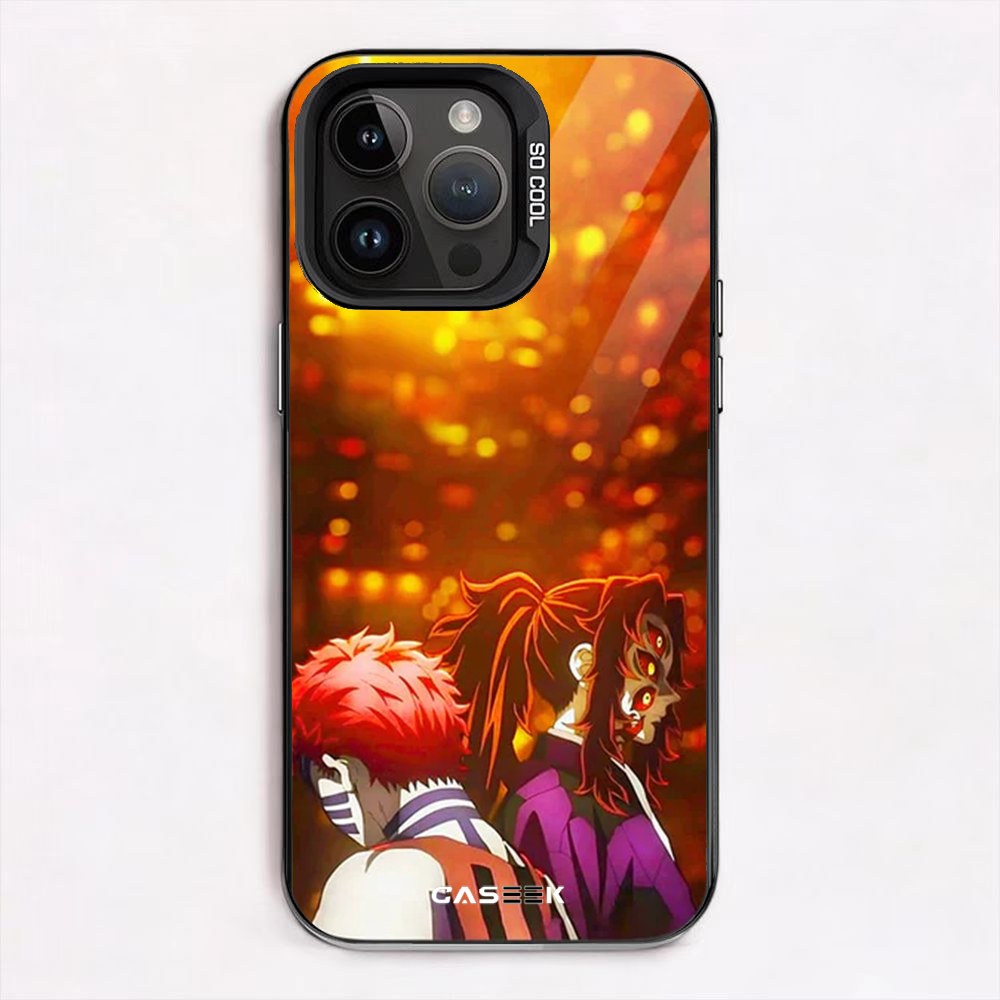 Akaza X Kokushibo iPhone Case