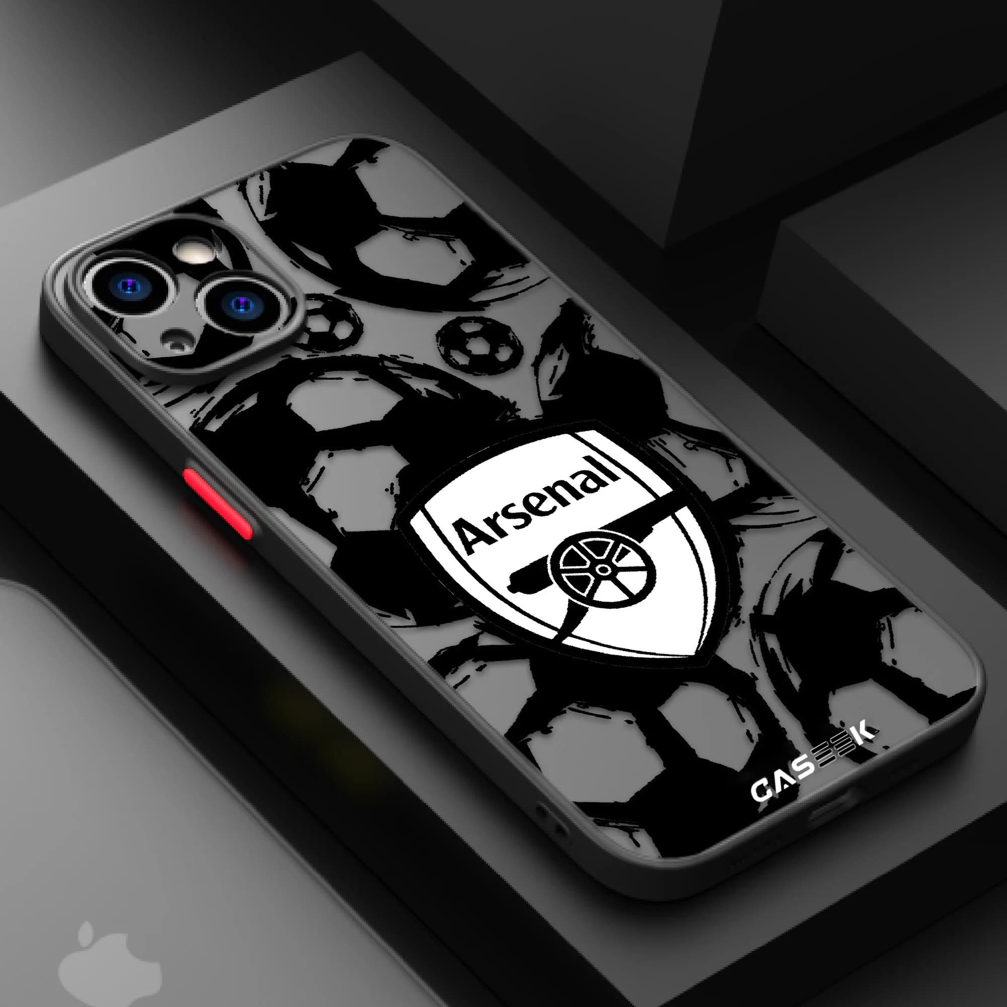 Arsenal Matte Lux iPhone Case