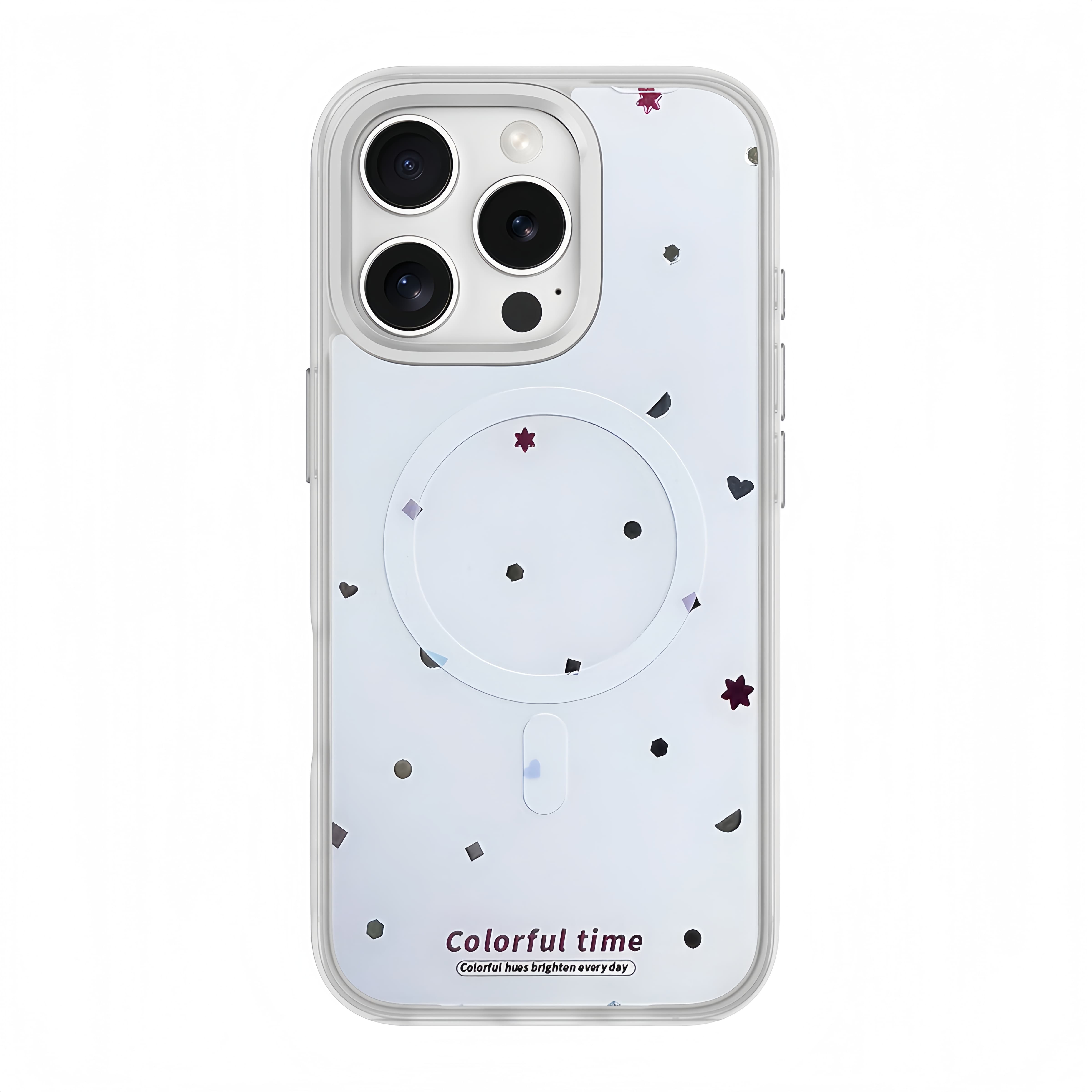 Colorful time iPhone Case