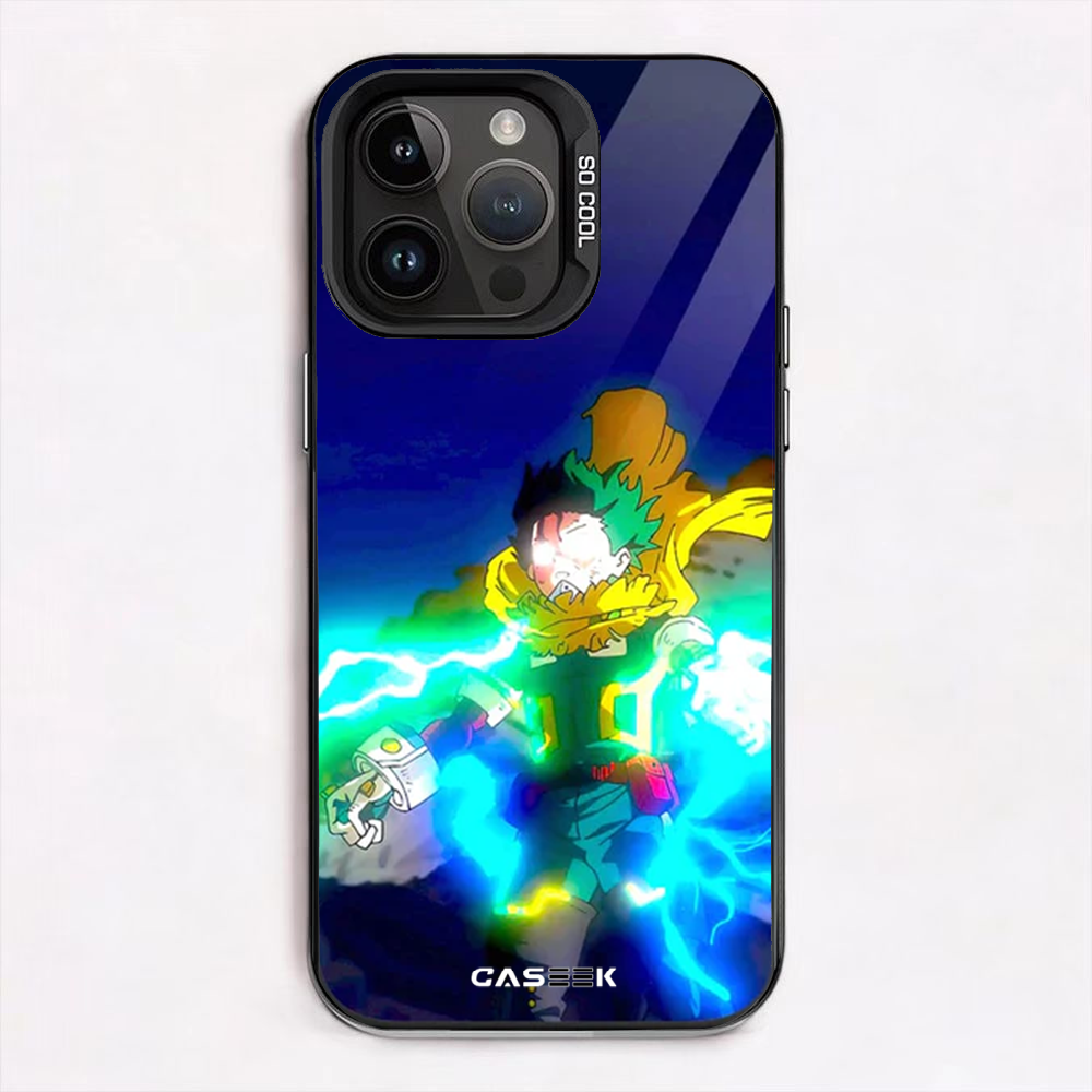 Deku Electric Aura iPhone Case