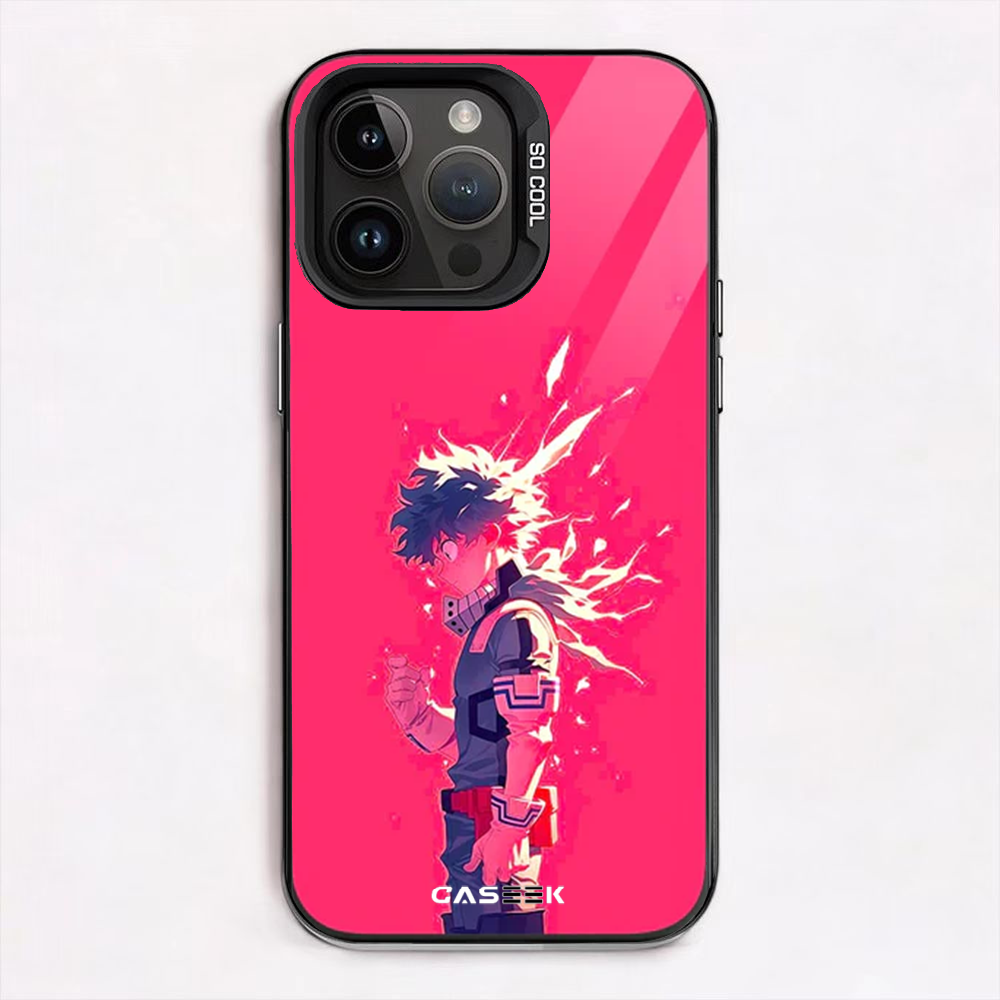 Deku Red Energy iPhone Case