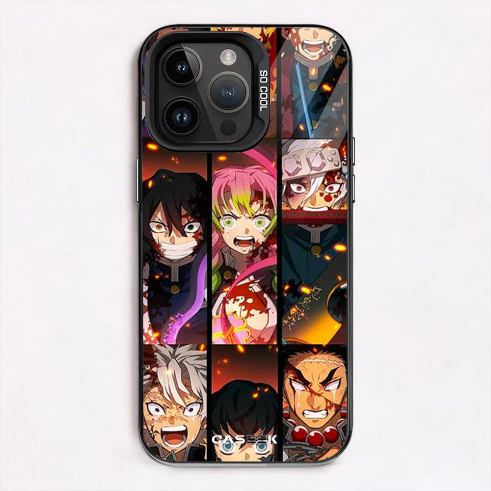 Demon Slayer Collage iPhone Case