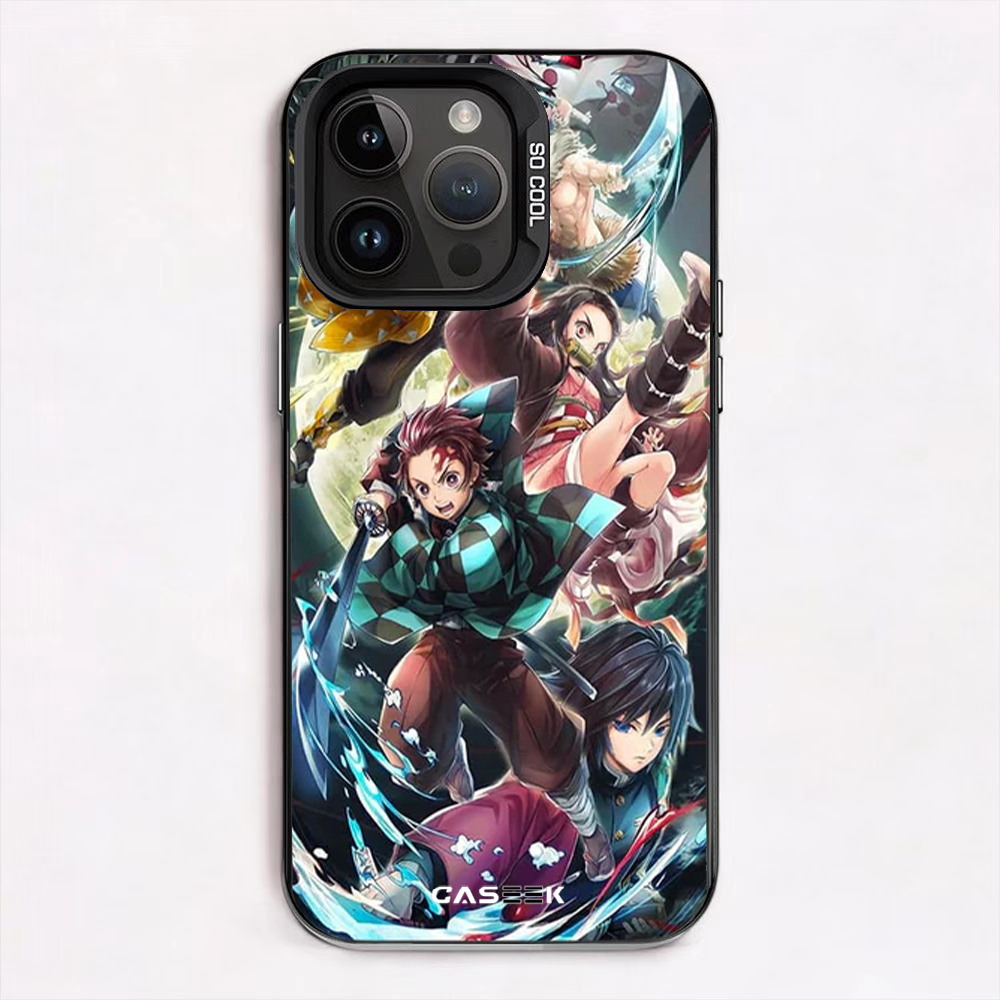 Demon Slayer Squad iPhone Case