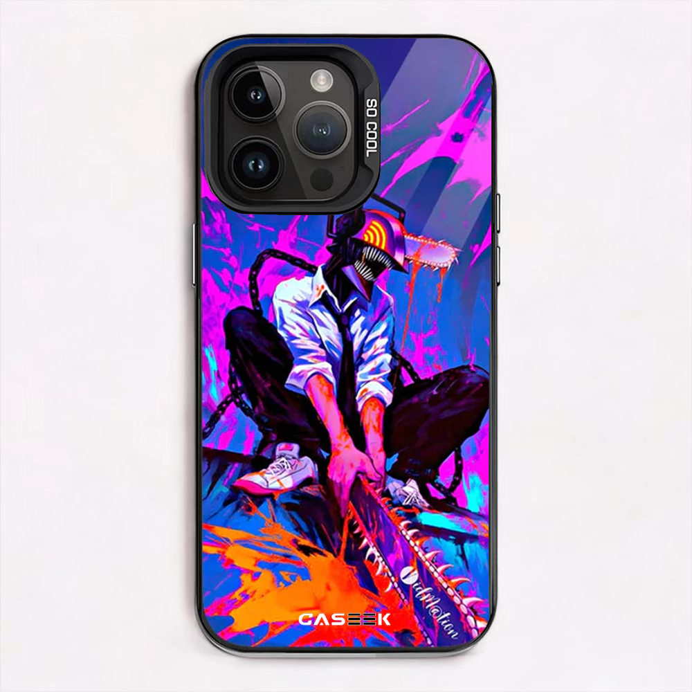 Denji Chaos Splash  iPhone Case