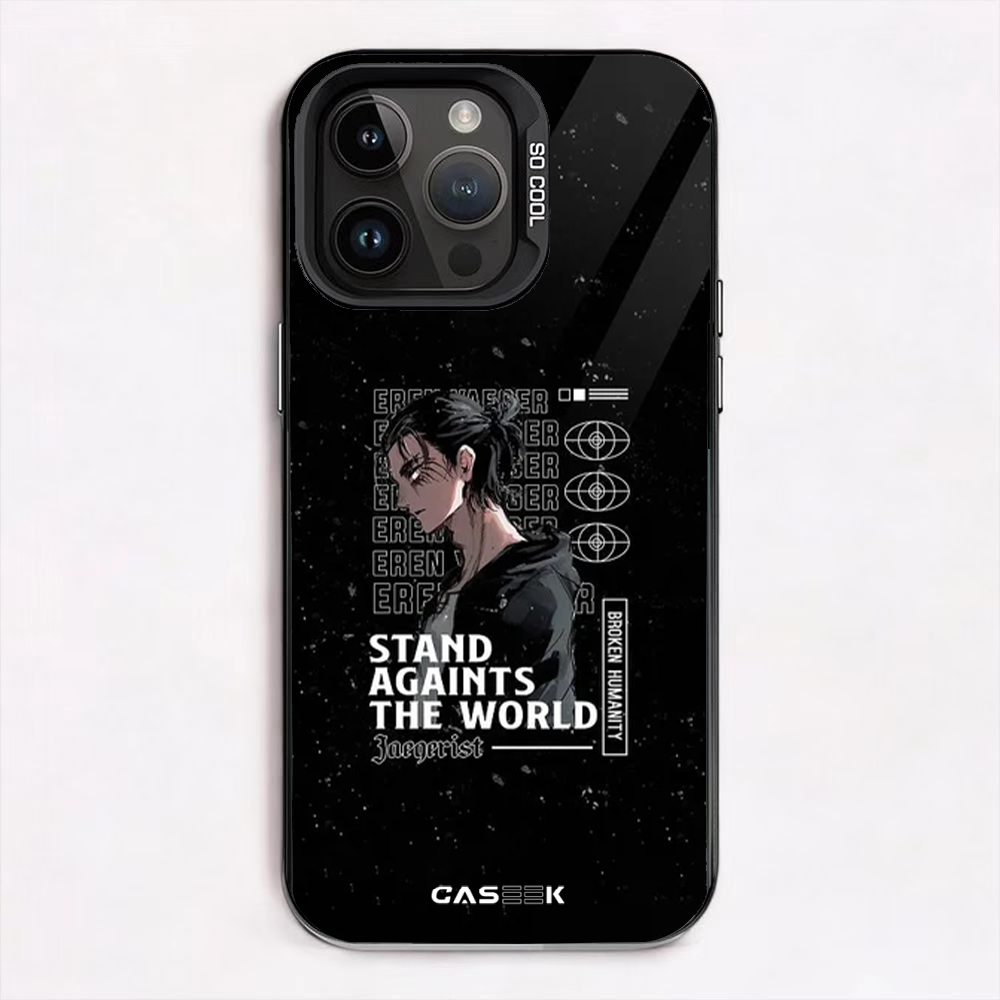 Eren Broken Humanity iPhone Case
