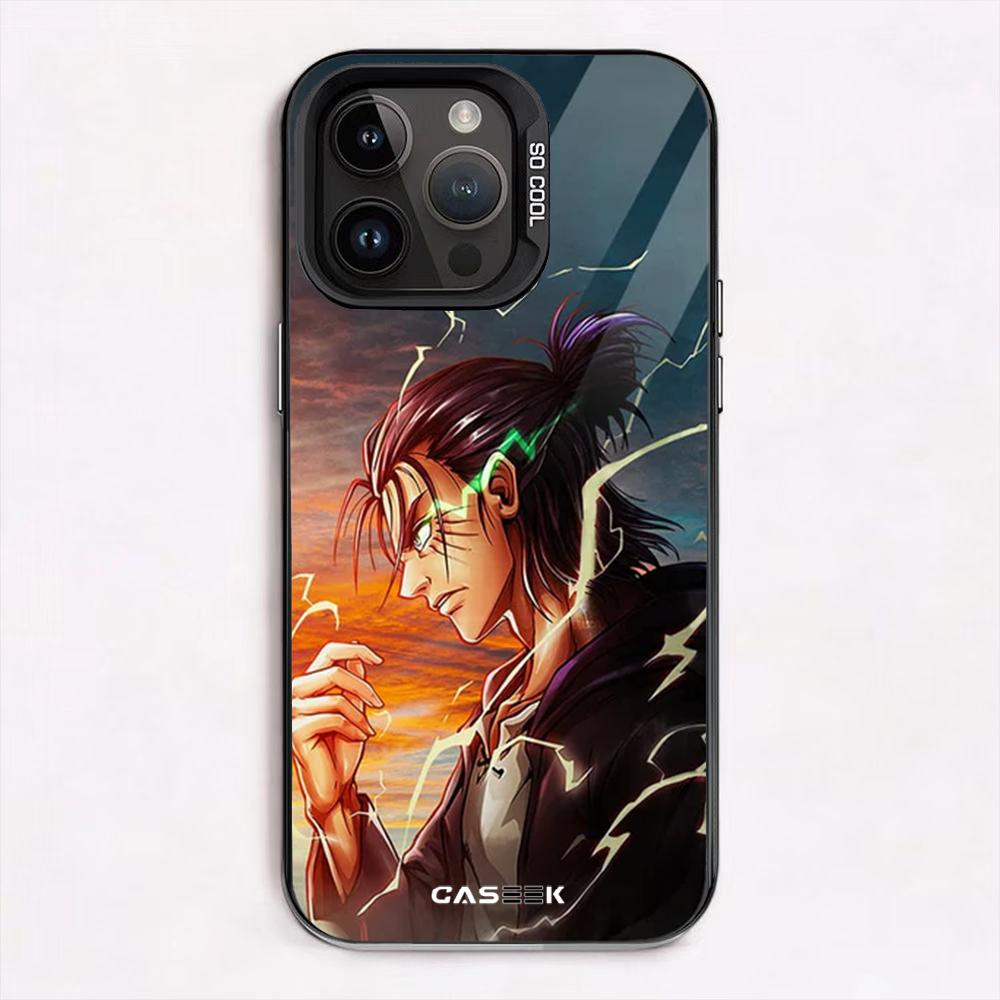 Eren Yeager Lightning iPhone Case