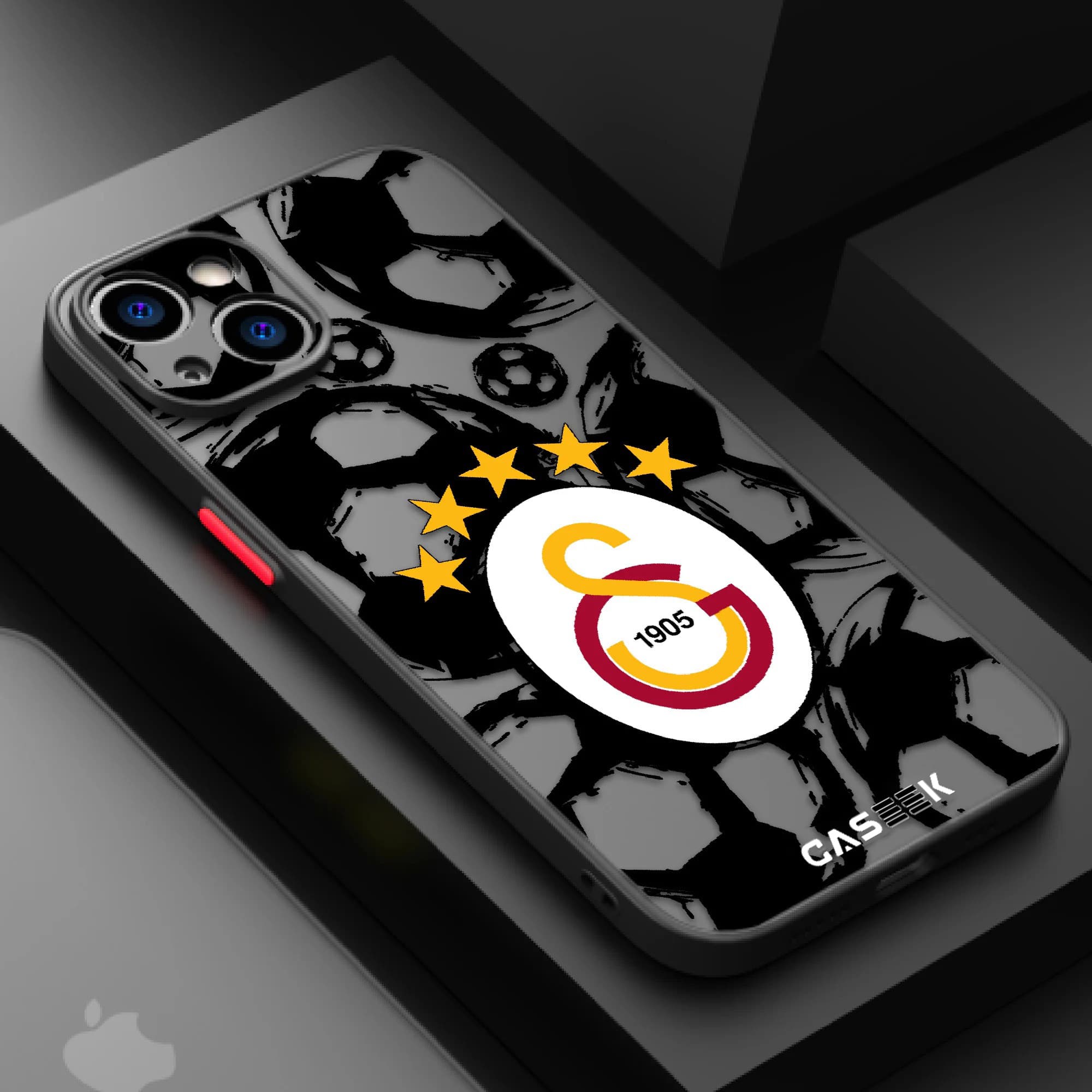 Galatasaray Matte Lux iPhone Case