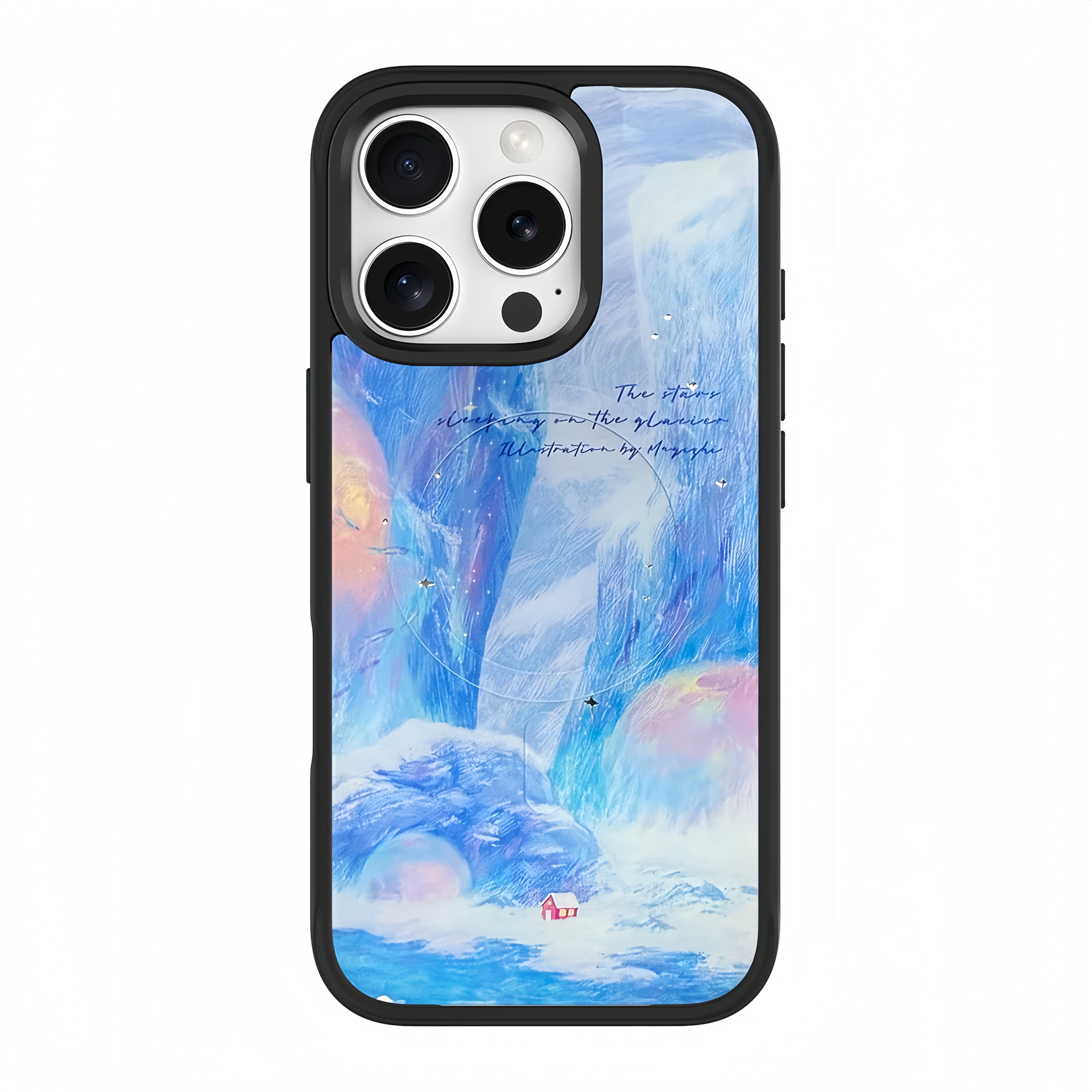 Glacier Red House iPhone Case