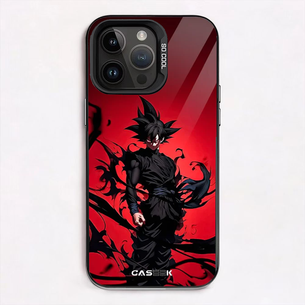 Goku Black Dispersed iPhone Case