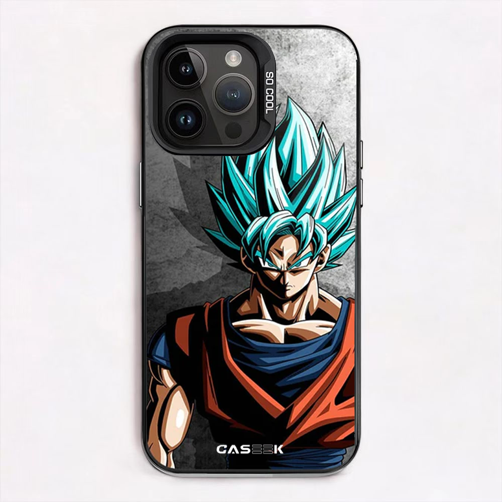 Goku Grey iPhone Case