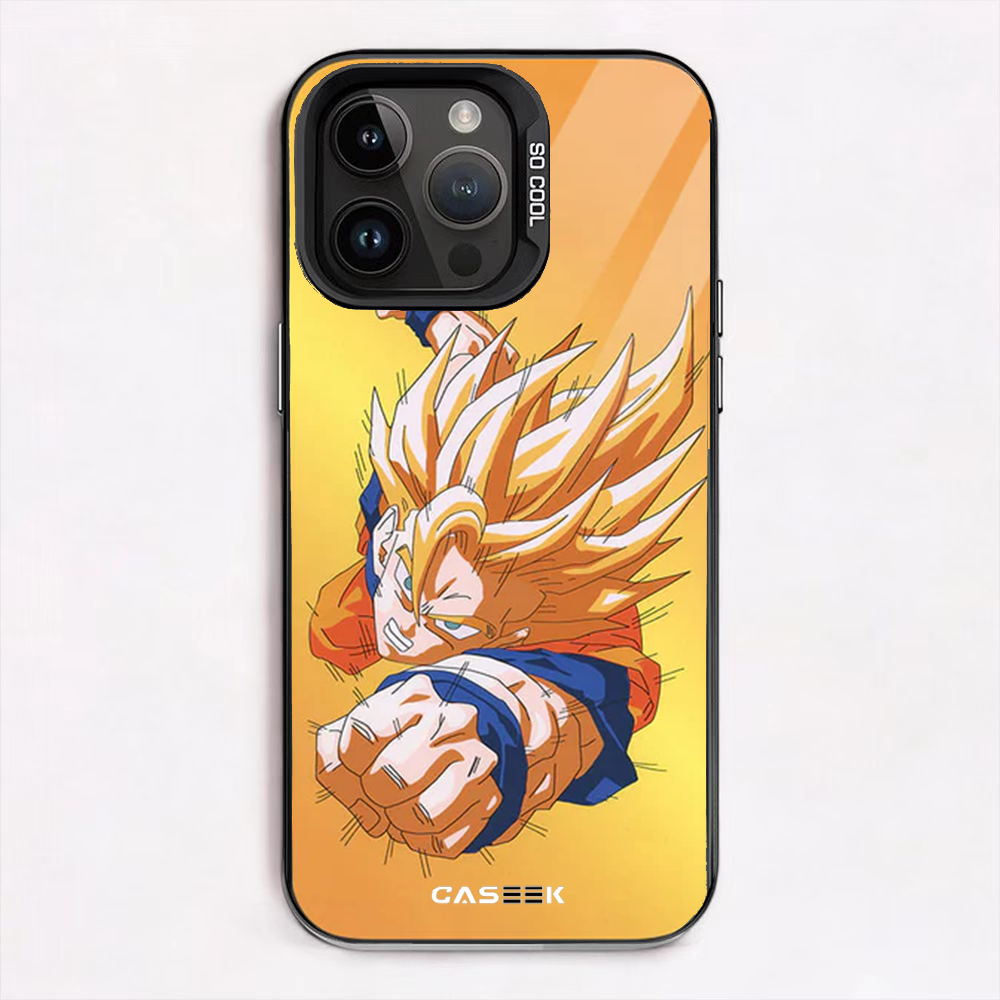 Goku Punch iPhone Case