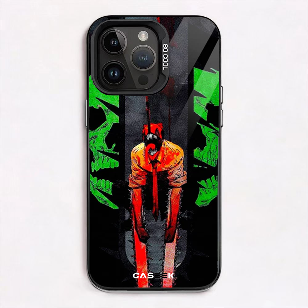 Green Reaper Denji iPhone Case