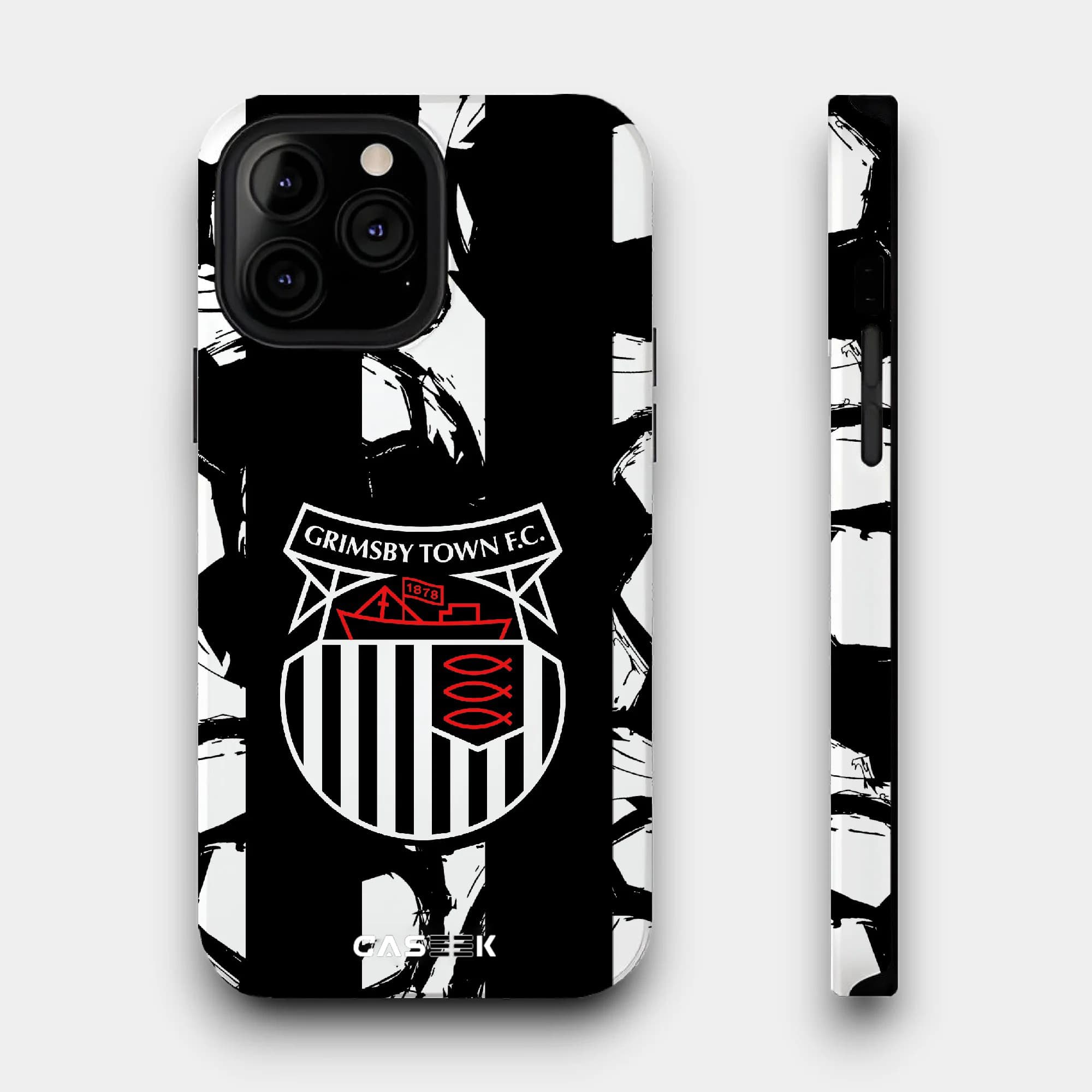 Grimsby Town Lux Impact iPhone Case