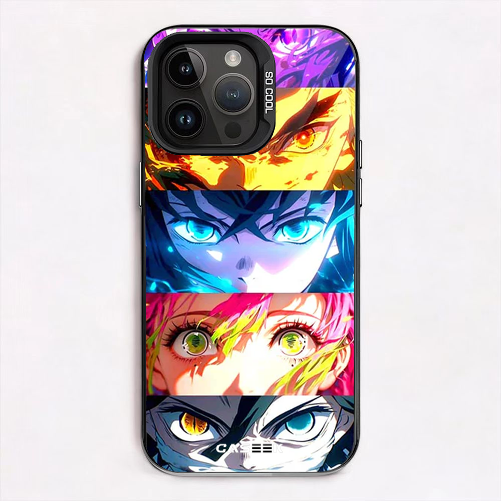 Hashira Eyes Collage iPhone Case