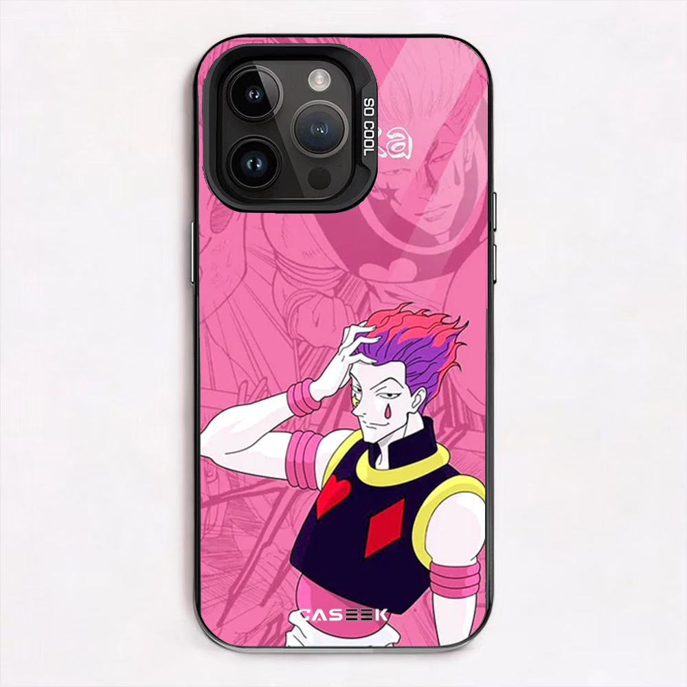 Hisoka Pink iPhone Case