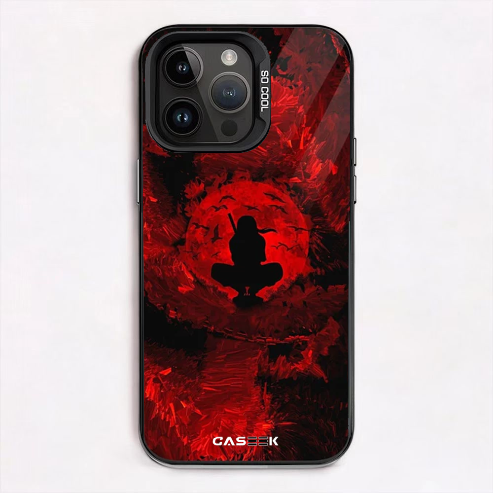 Itachi Red Moon iPhone Case