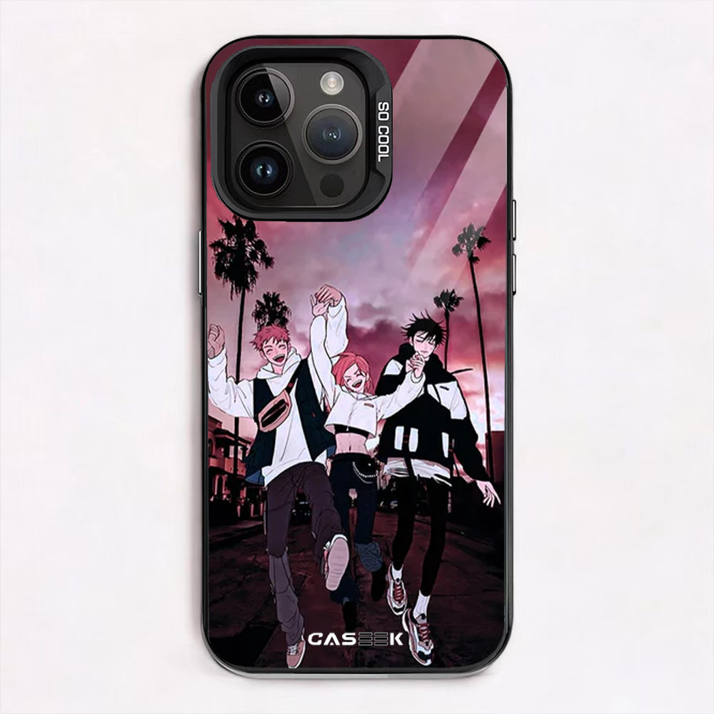 Jujutsu Trio iPhone Case