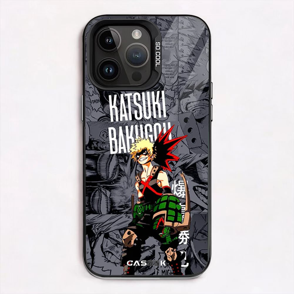 Katsuki Bakugo Manga iPhone Case