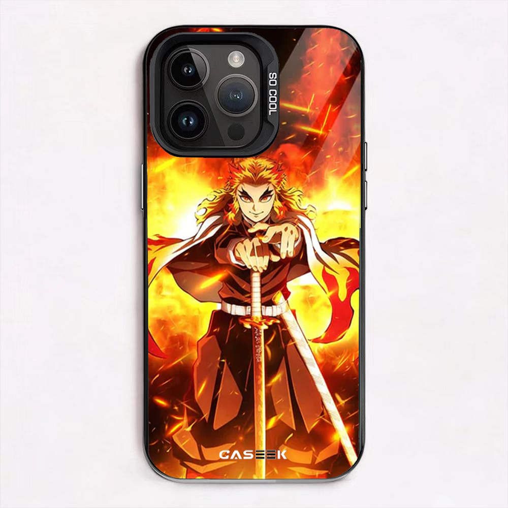 Kyojuro Flame iPhone Case