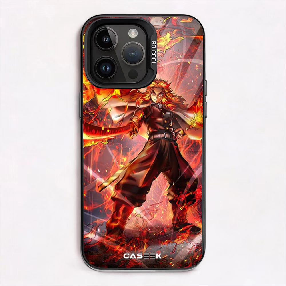 Kyojuro Rengoku Action iPhone Case