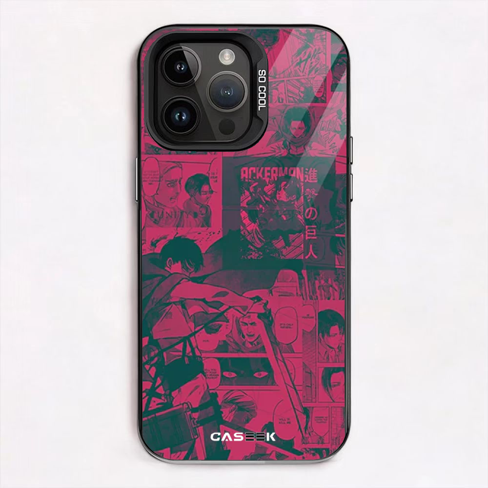 Levi Ackerman Manga iPhone Case
