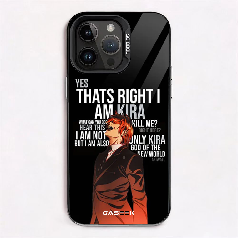 Light Yagami God Kira iPhone Case
