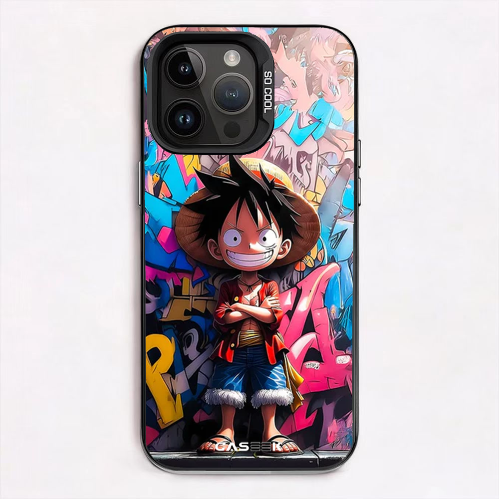 Luffy Graffiti iPhone Case