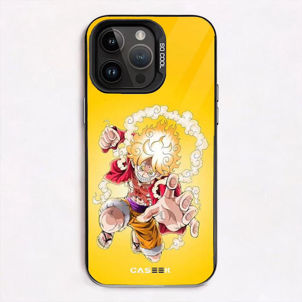 Luffy Yellow iPhone Case