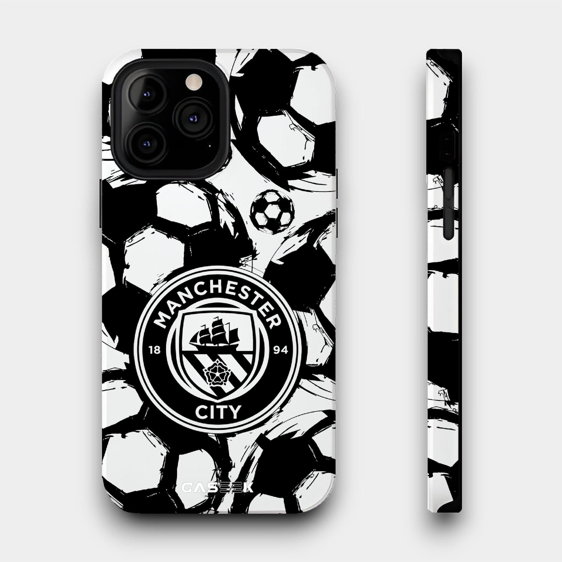 Manchester City Lux Impact iPhone Case