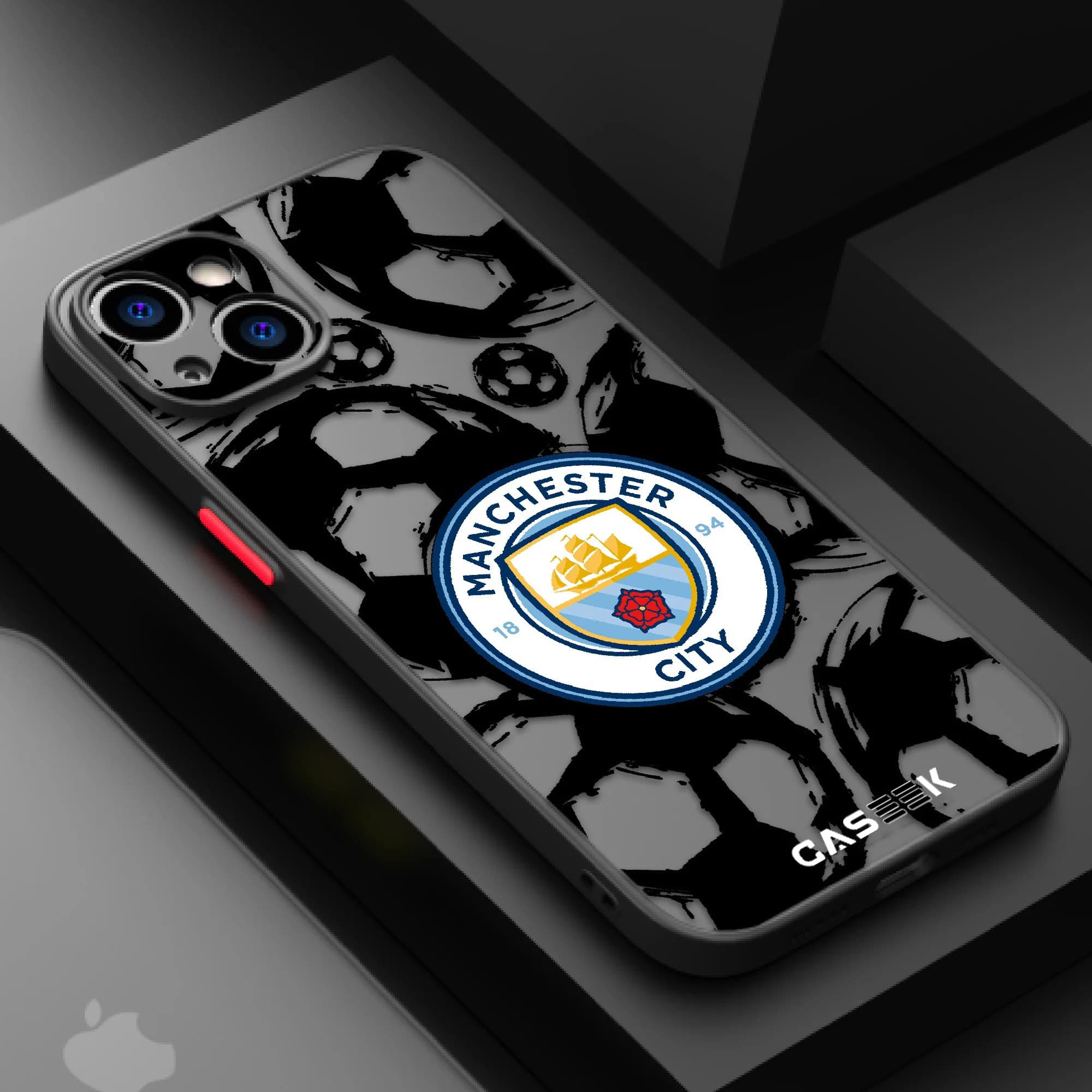 Manchester City Matte Lux iPhone Case