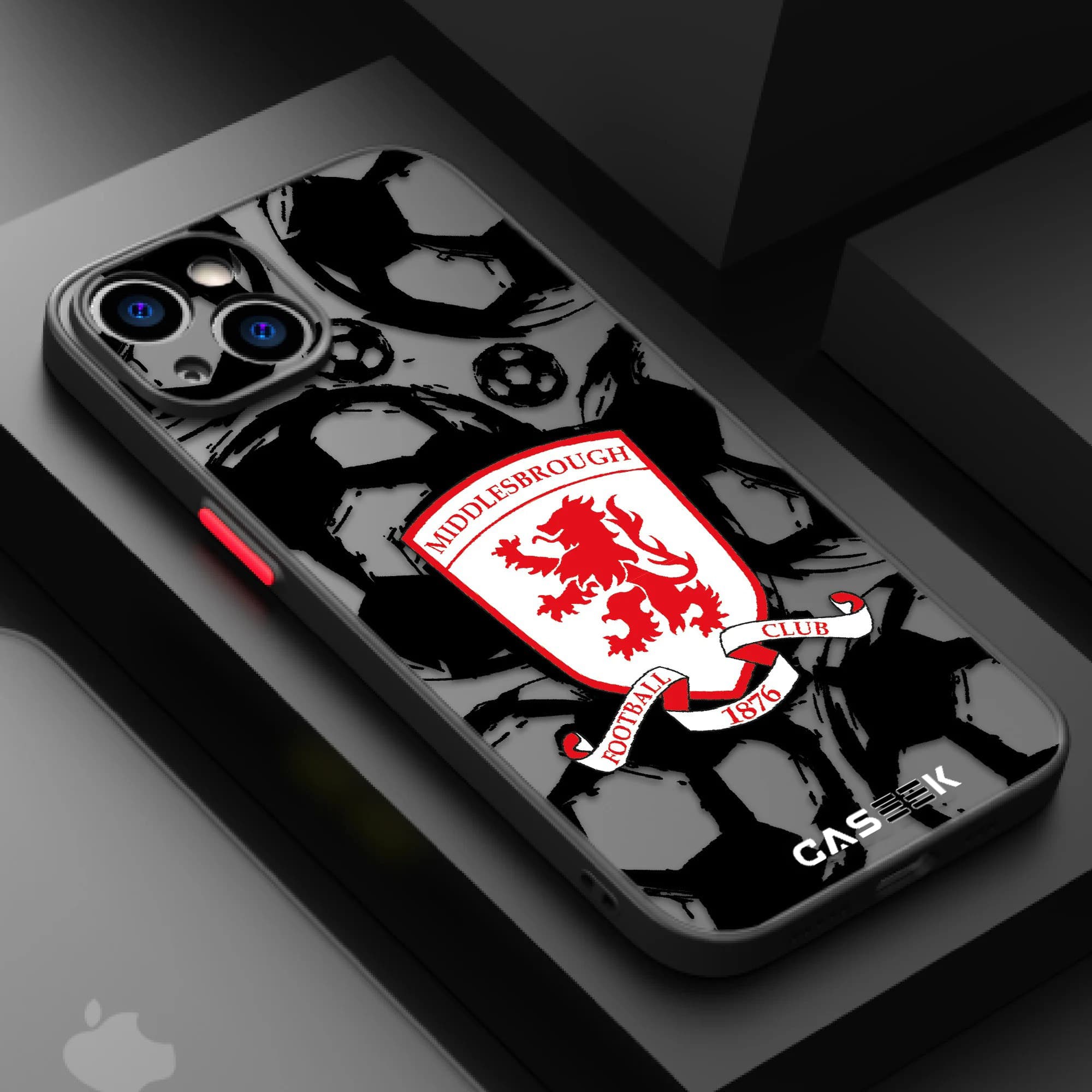 Middlesbrough Matte Lux iPhone Case