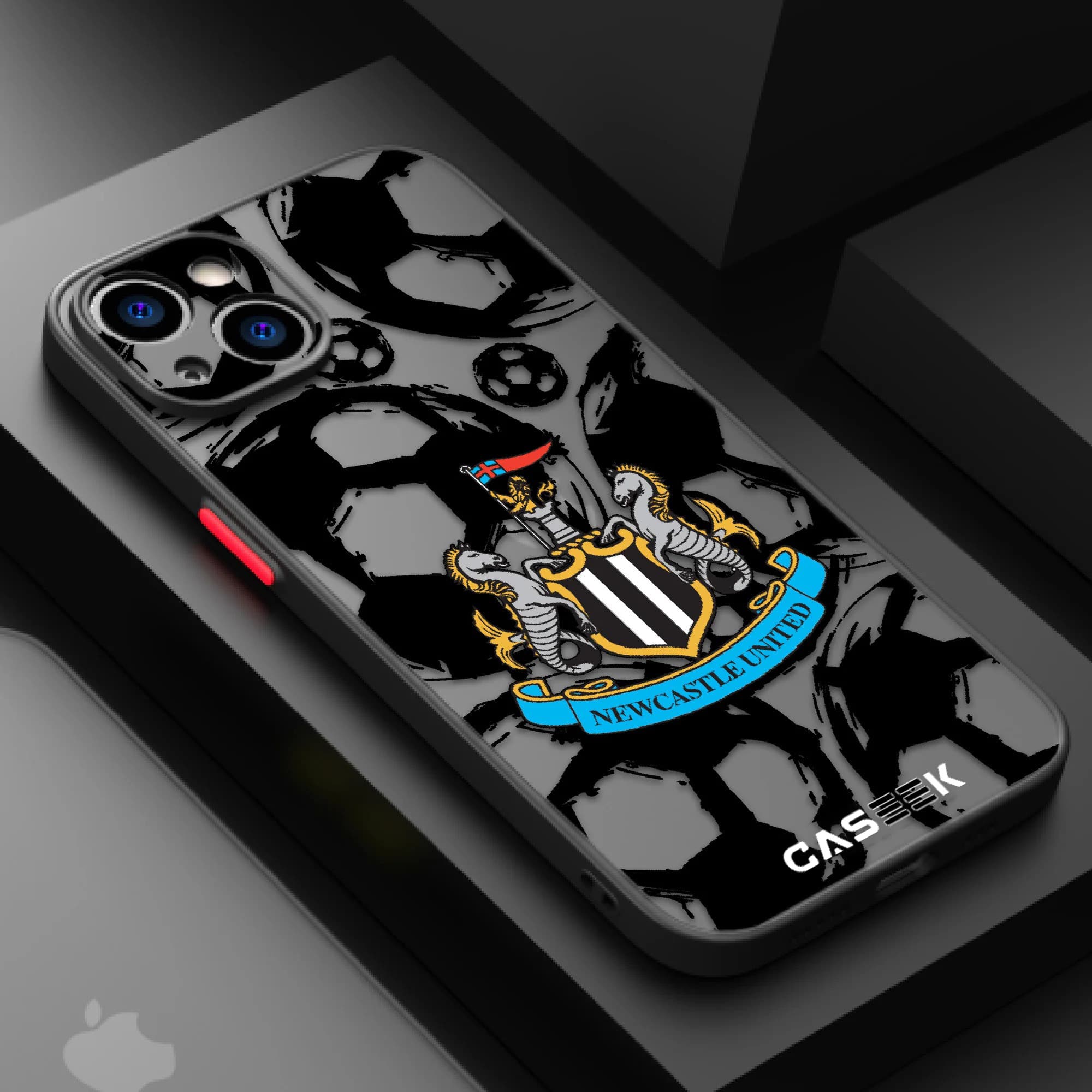 Newcastle United Matte Lux iPhone Case