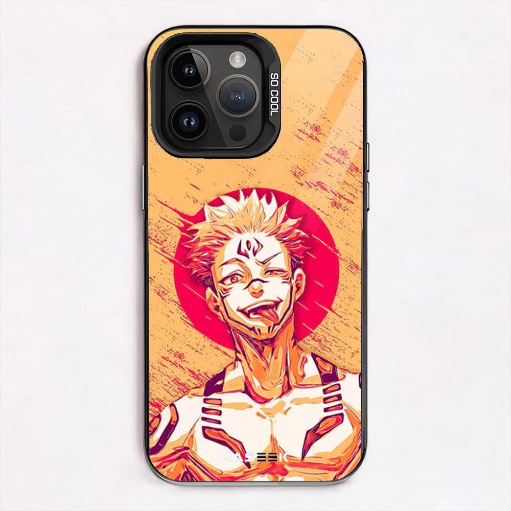 Ryomen Sukuna Pastel iPhone Case