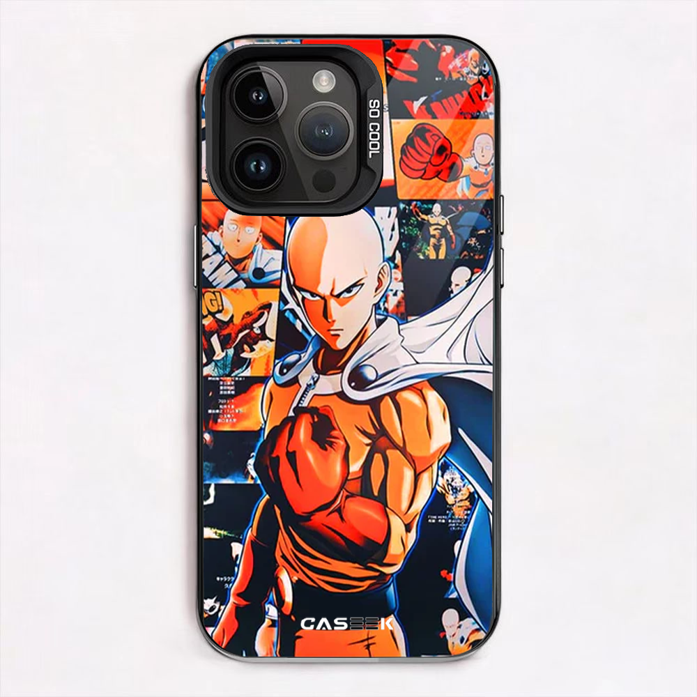 Saitama Collage iPhone Case