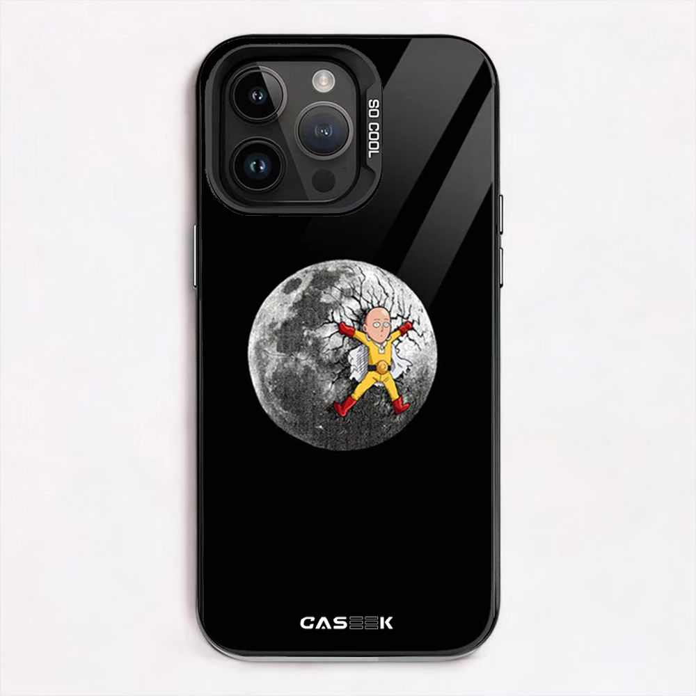 Saitama Moon iPhone Case