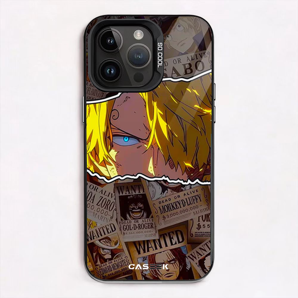 Sanji Wanted Poster Collage iPhone Case