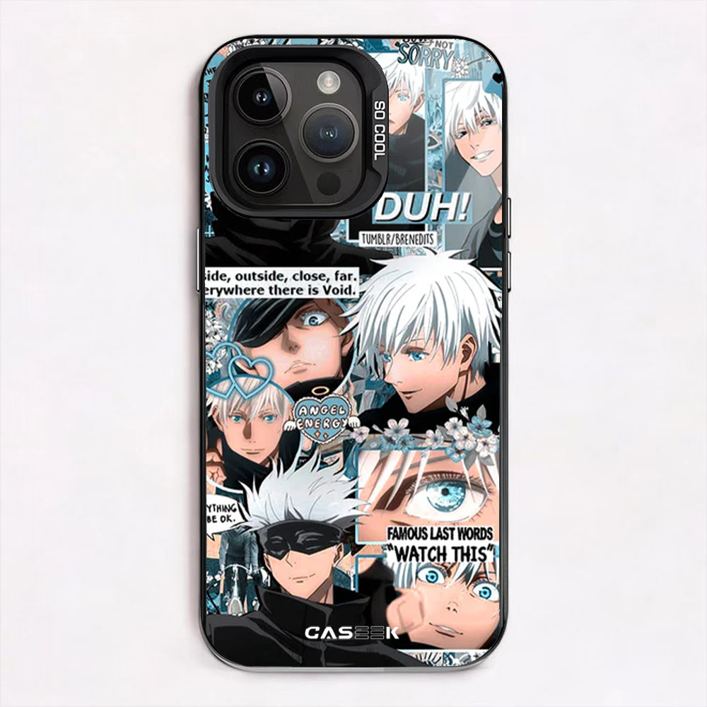 Satoru Collage iPhone Case