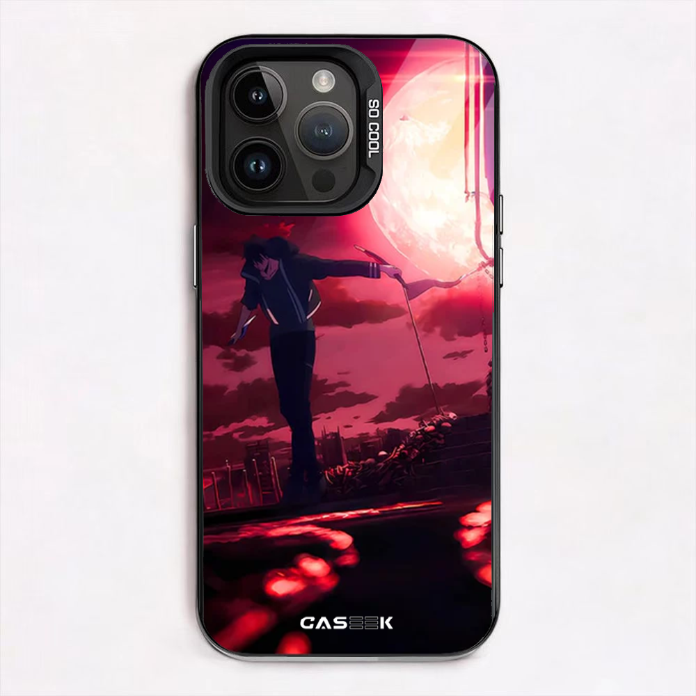 Solo Leveling Red  iPhone Case