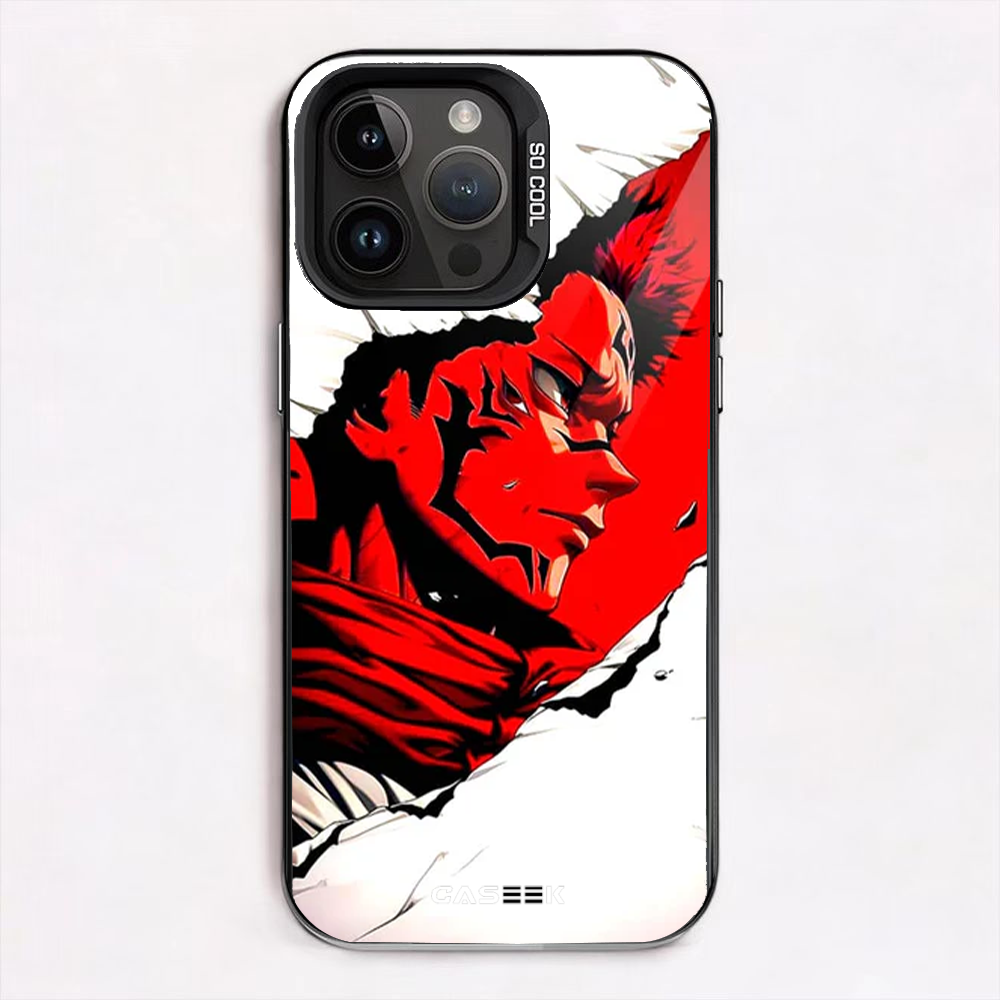 Sukuna Slash Art iPhone Case