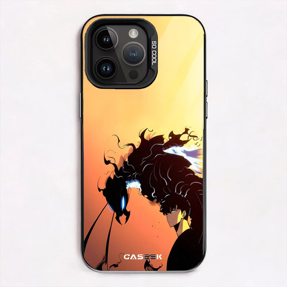 Sung Jinwoo Shadow Monarch iPhone Case