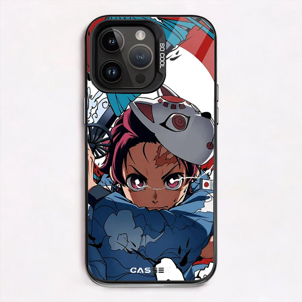 Tanjiro Kamado Mask iPhone Case