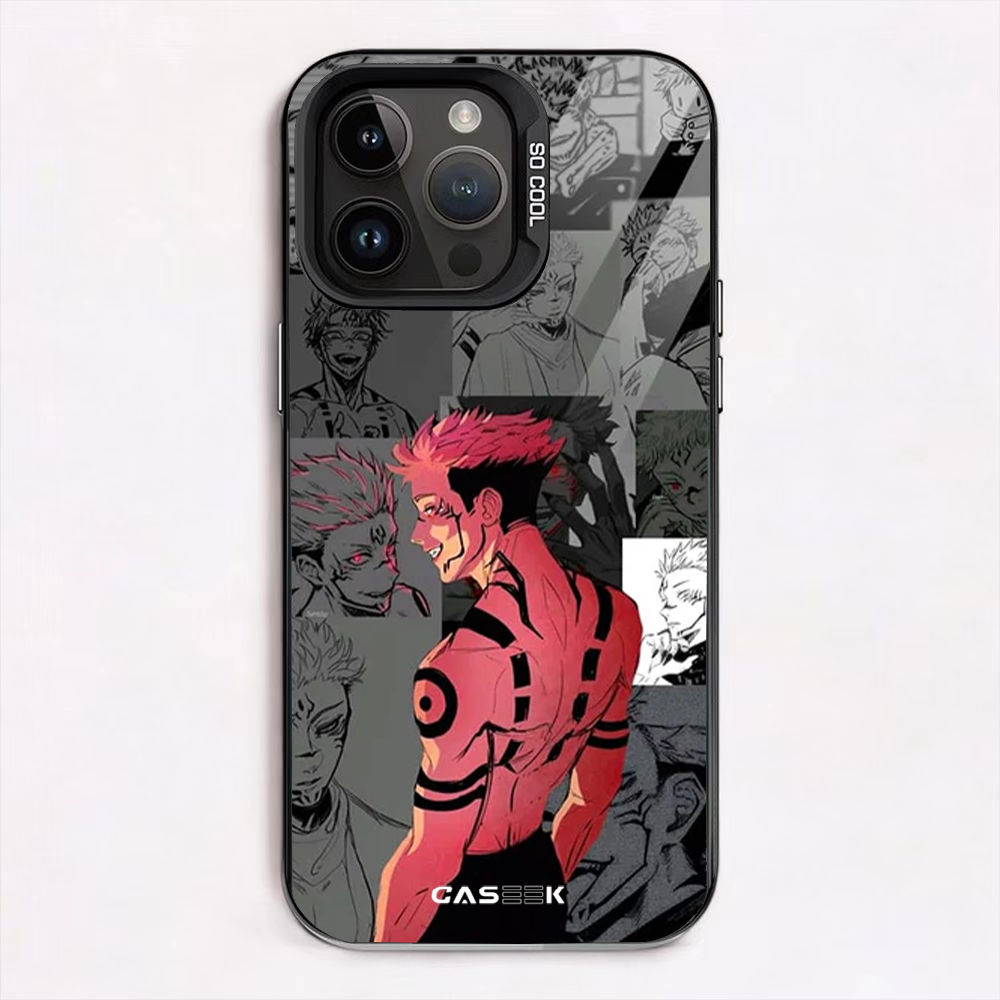 Yuji Red & Black iPhone Case
