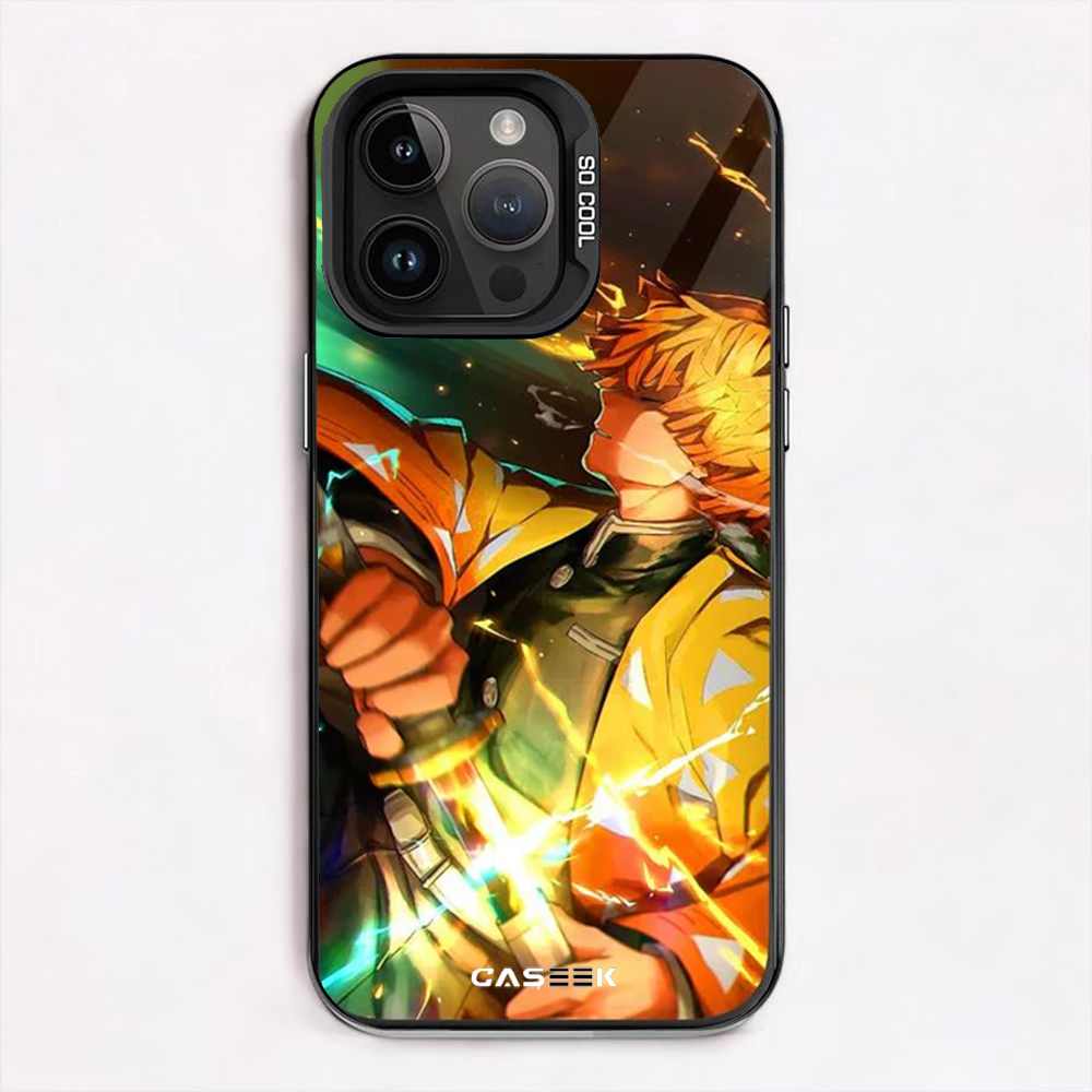 Zenitsu Action iPhone Case