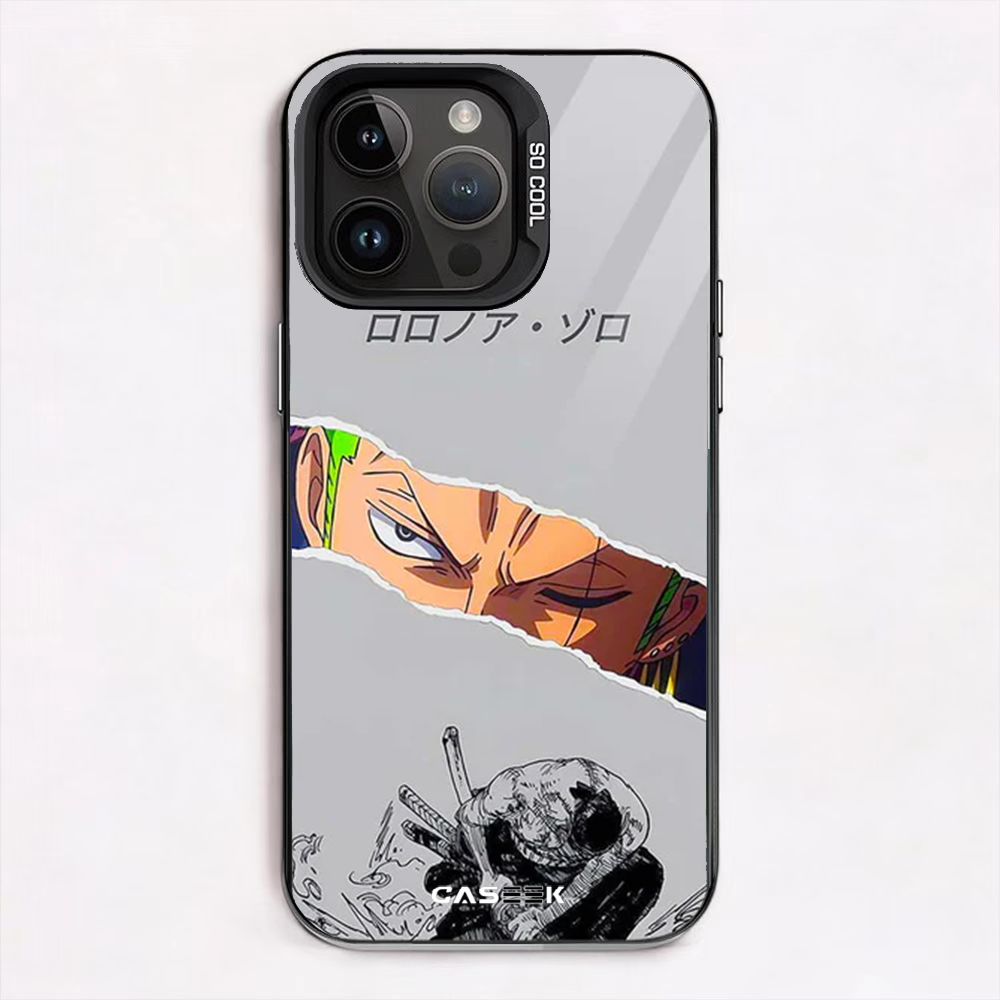 Zoro Split Art Minimal iPhone Case