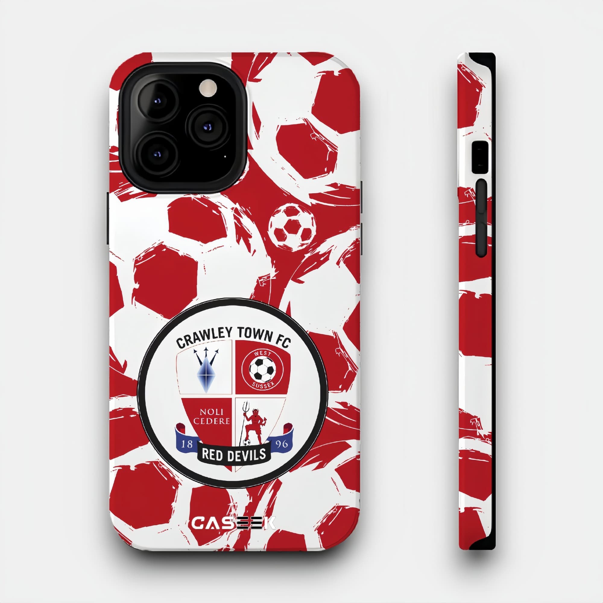 Crawley Town Lux Impact iPhone Case