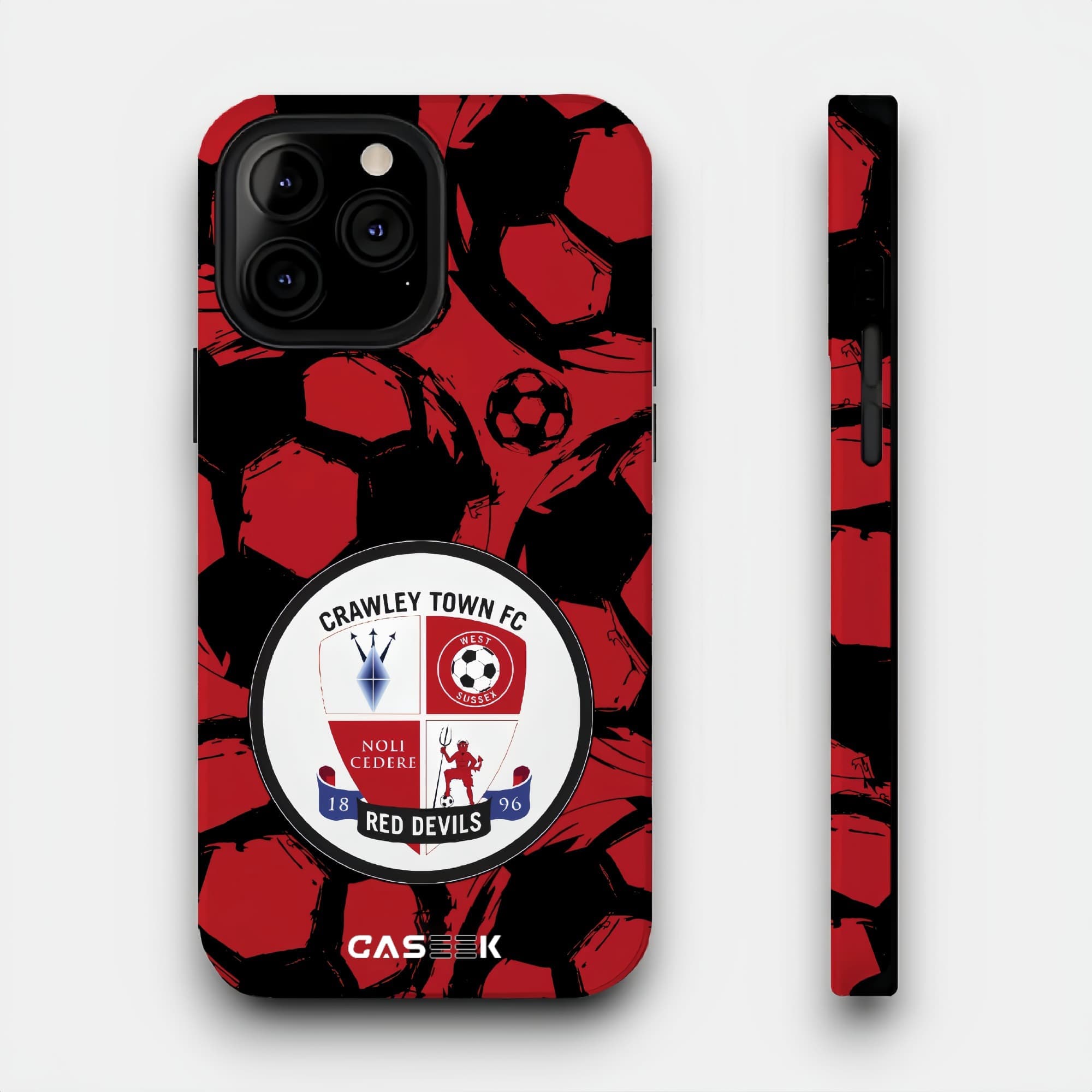 Crawley Town Lux Impact iPhone Case