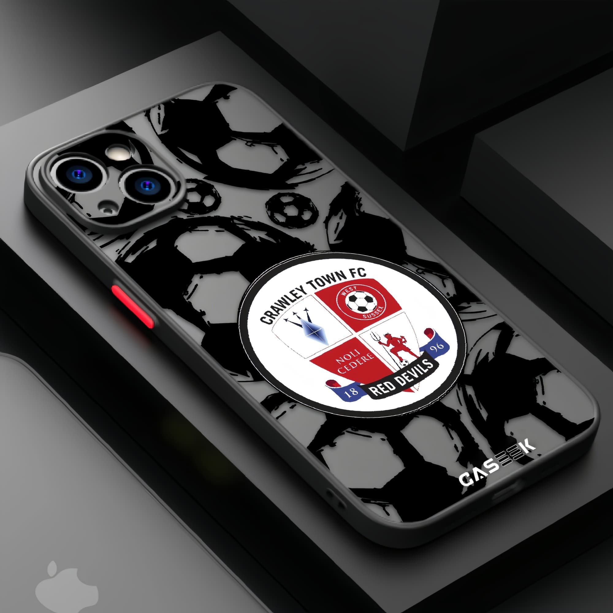 Crawley Town Matte Lux iPhone Case