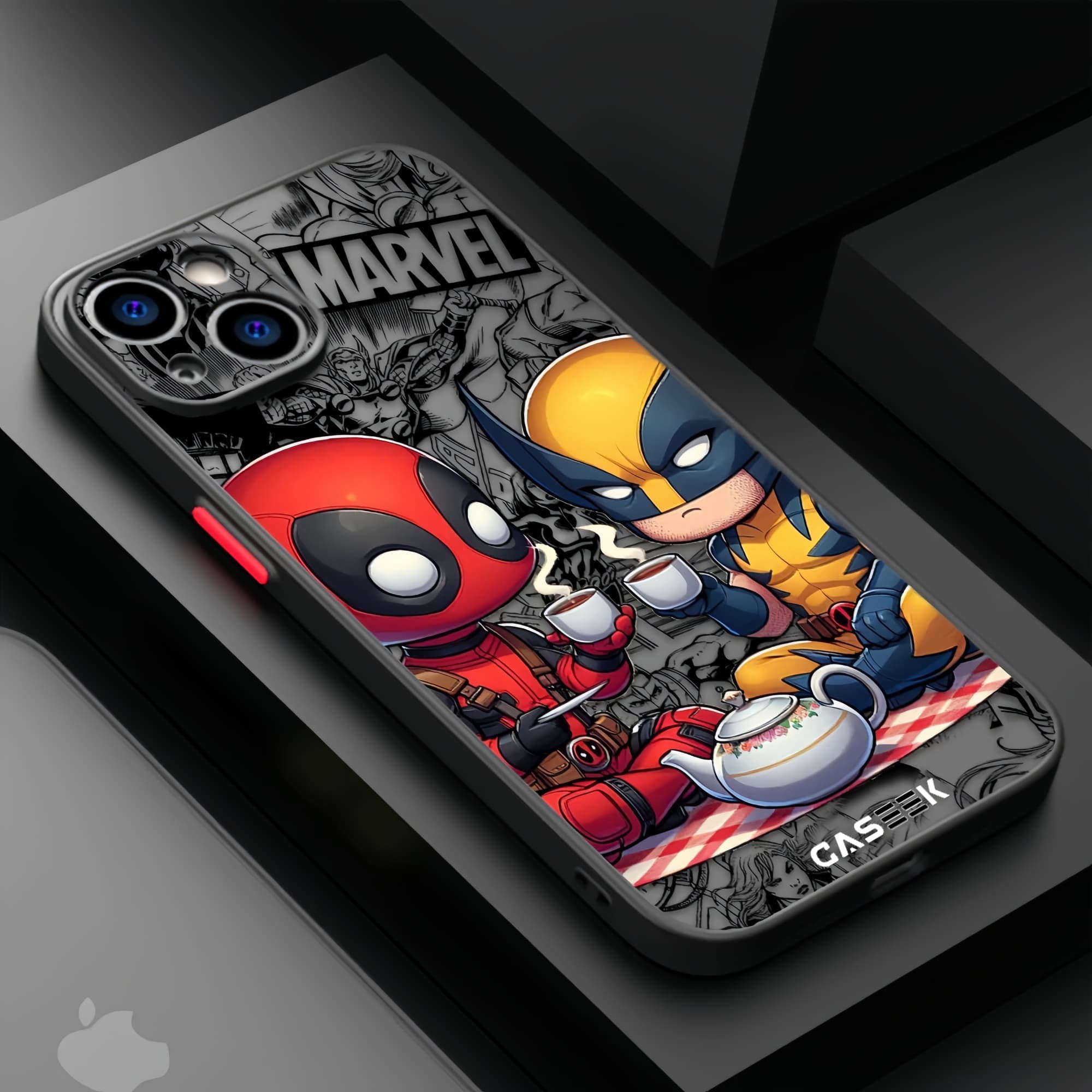 Deadpool 3 Matte Lux iPhone Case