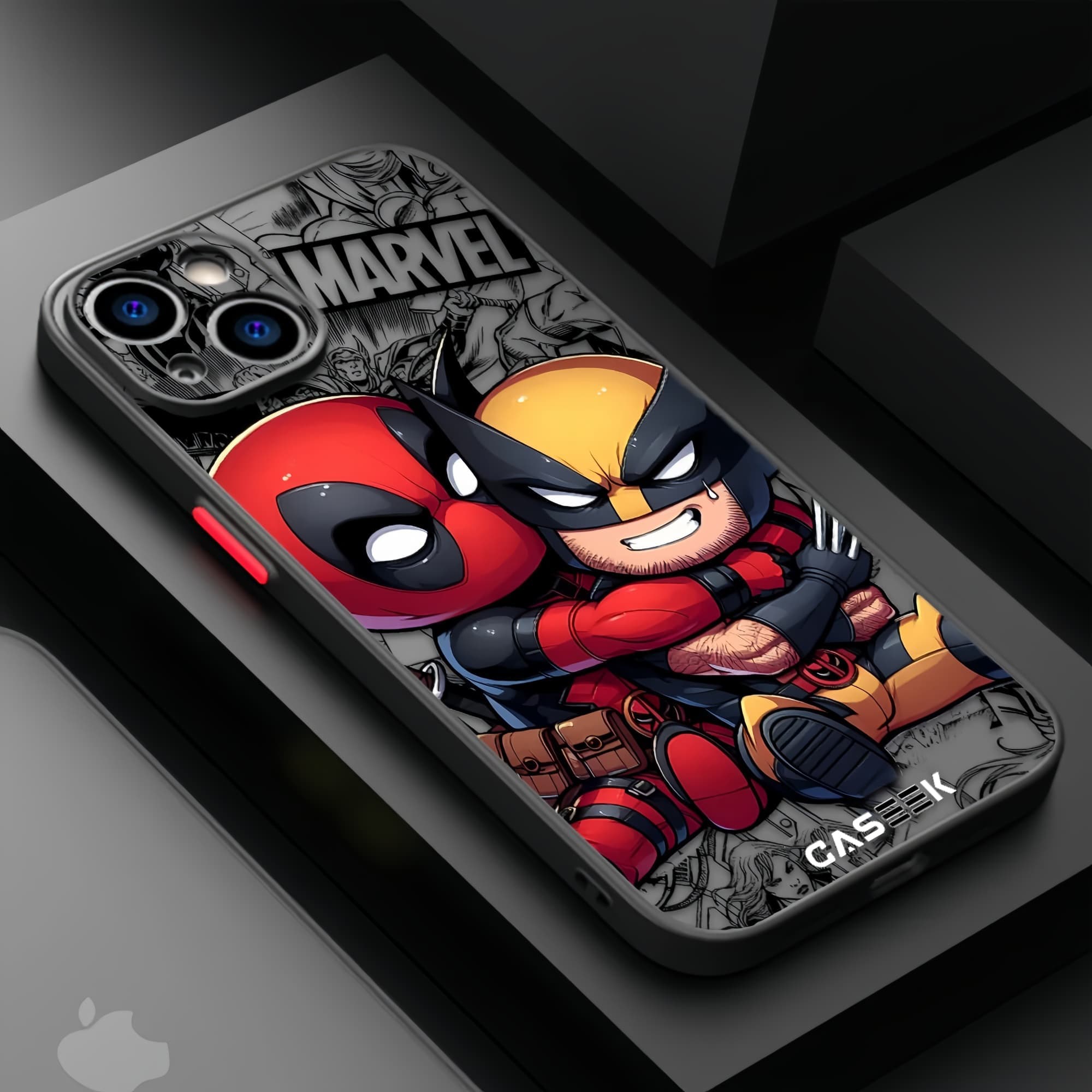 Deadpool 3 Matte Lux iPhone Case