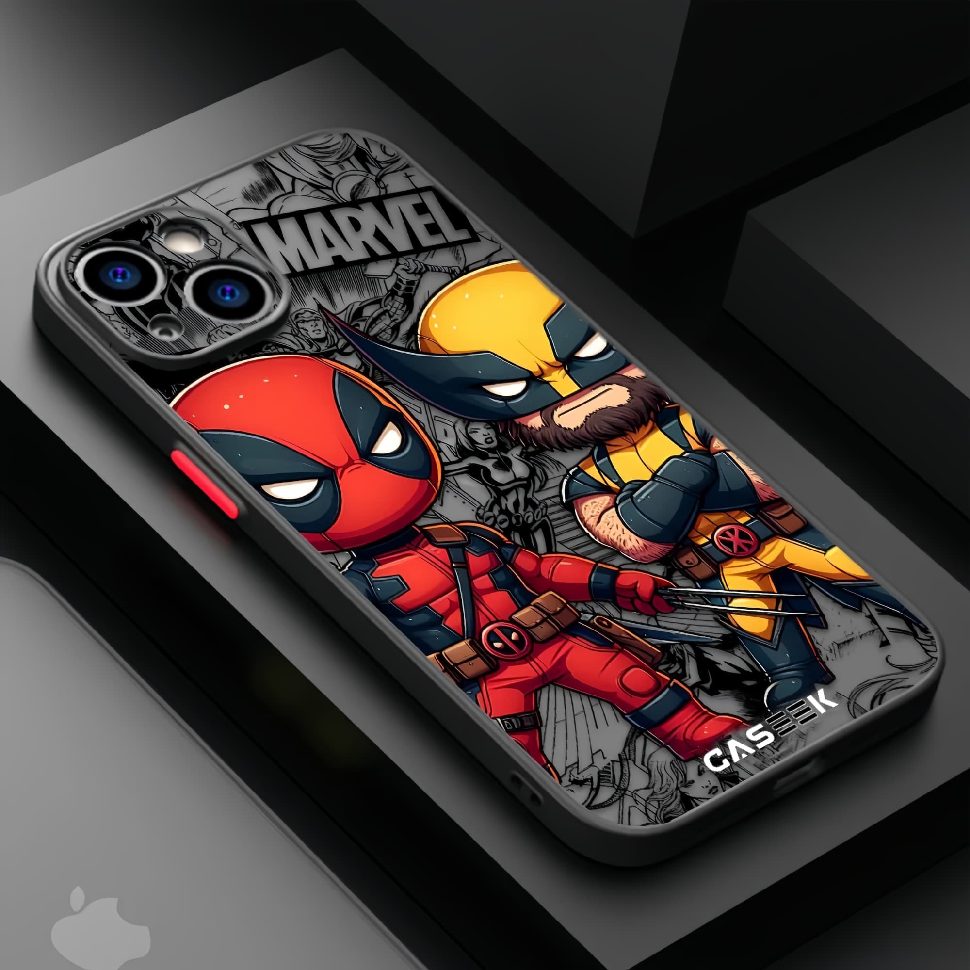 Deadpool 3 Matte Lux iPhone Case